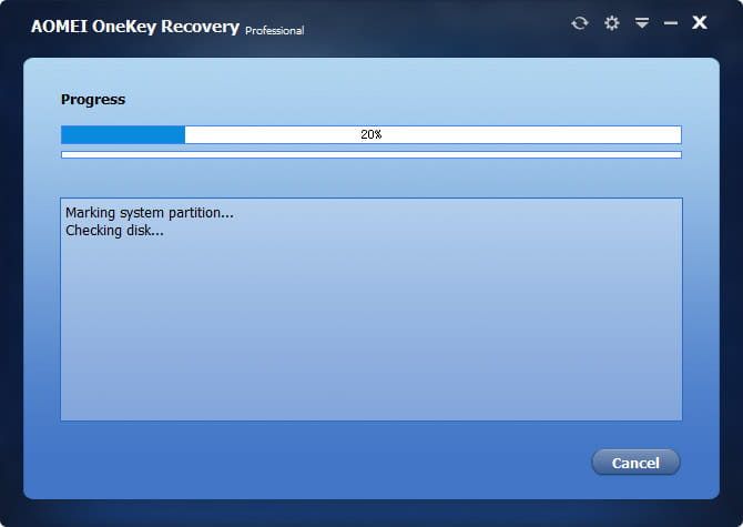 Come AOMEI-OneKey-Recovery4
