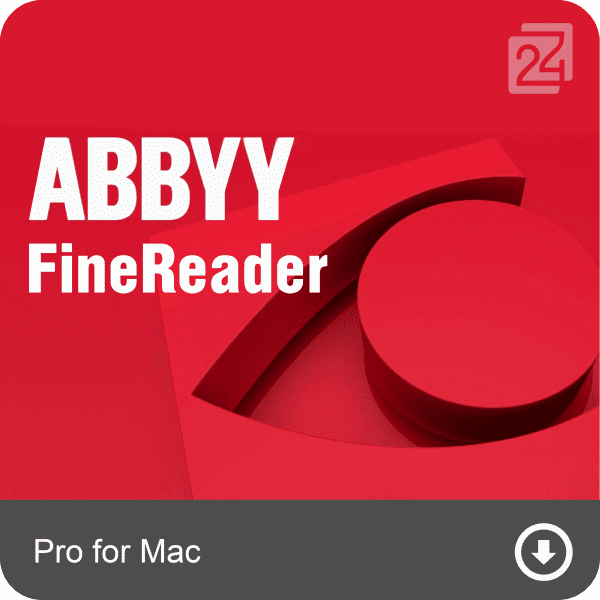 ABBYY FineReader Pro, 1 User, MAC, Full Version, Download