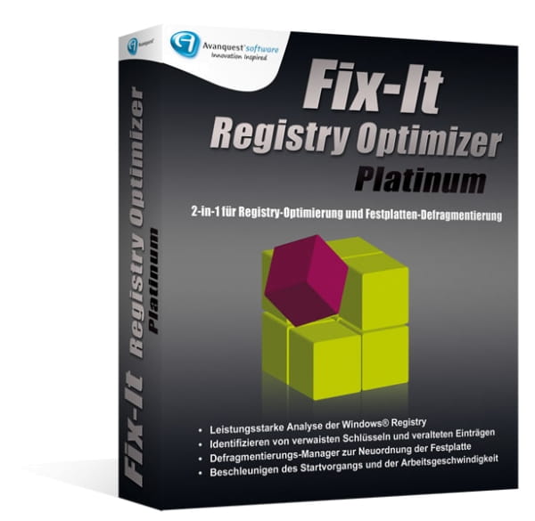 Avanquest Fix-It Registry Optimizer Platinum
