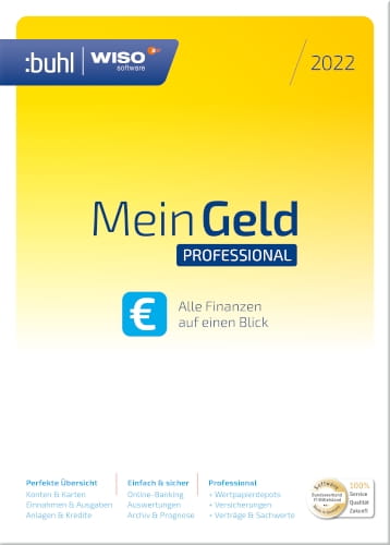 BUHL WISO Mein Geld Professional (Version 2022) DL42860-22