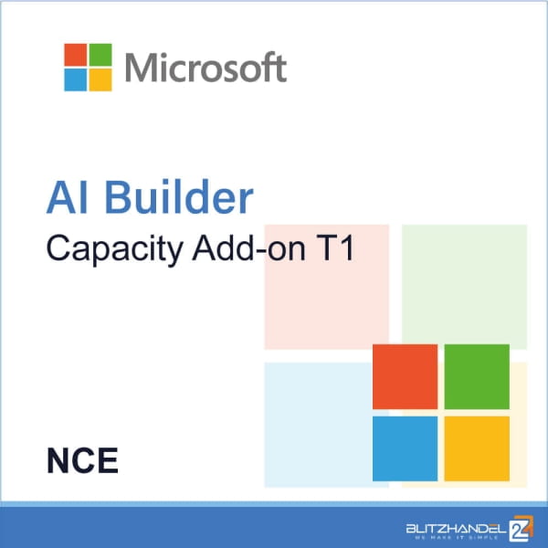 AI Builder Capacity Add-on T1 (NCE)