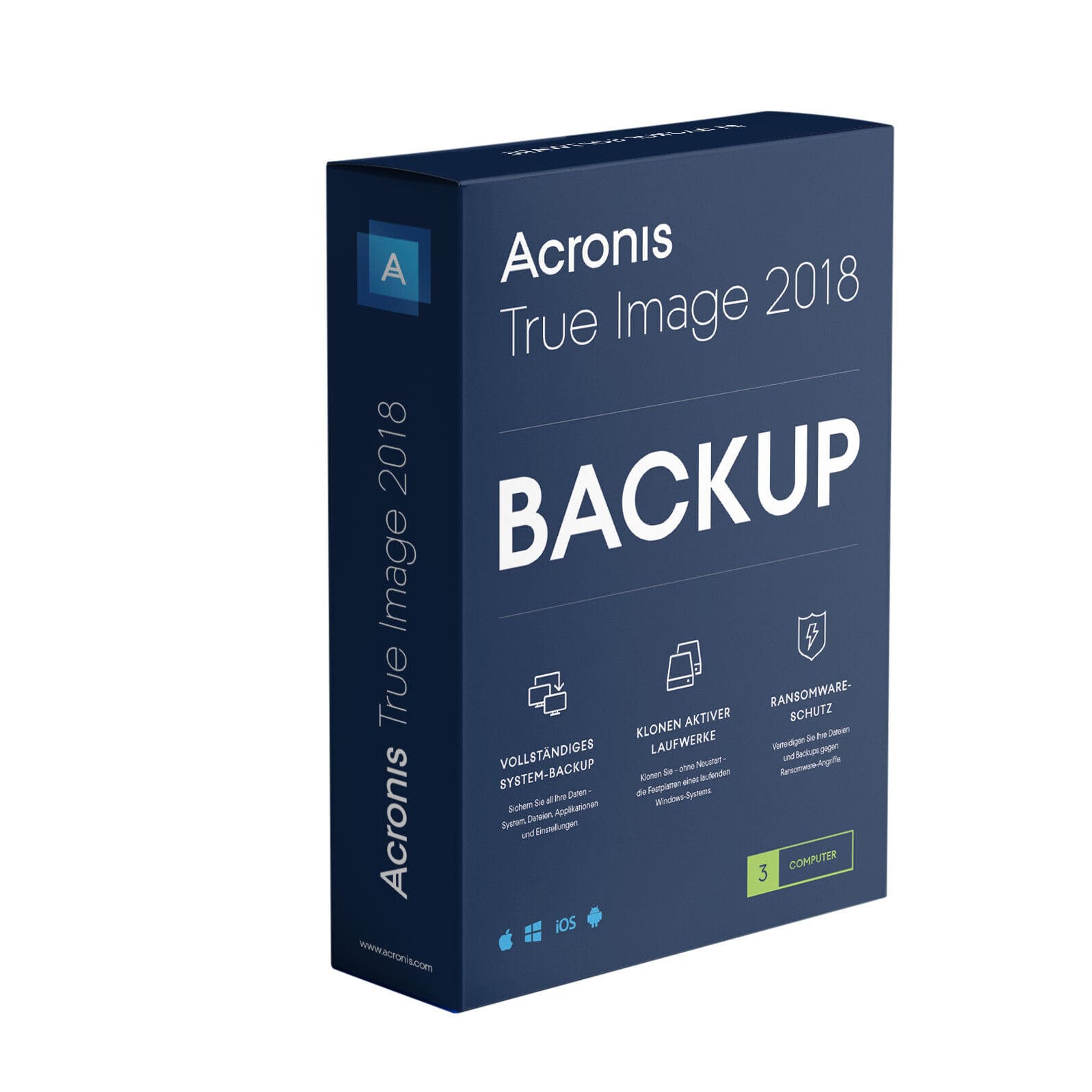 acronis true image 2018 vs veeam agent for windows