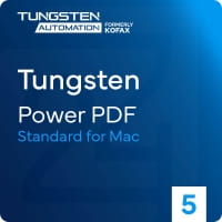 Tungsten Power PDF 5.0 Standard for Mac