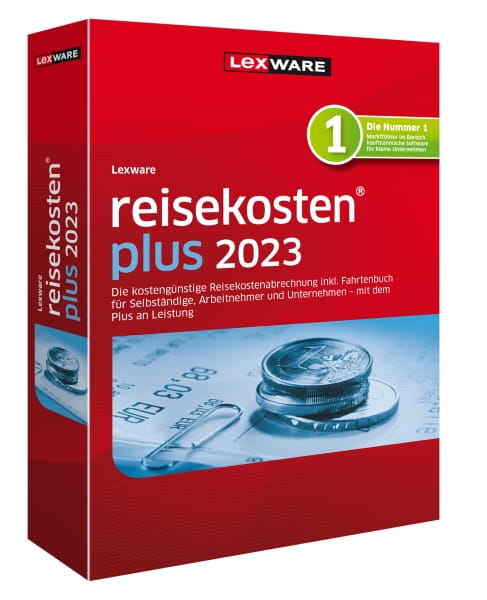 Lexware Reisekosten Plus 2023, 365 Tage Laufzeit, Download
