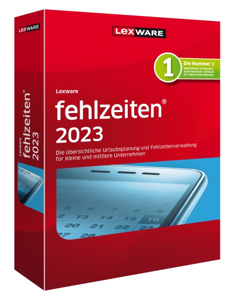 Lexware Fehlzeiten 2023, 365 Tage Laufzeit, Download