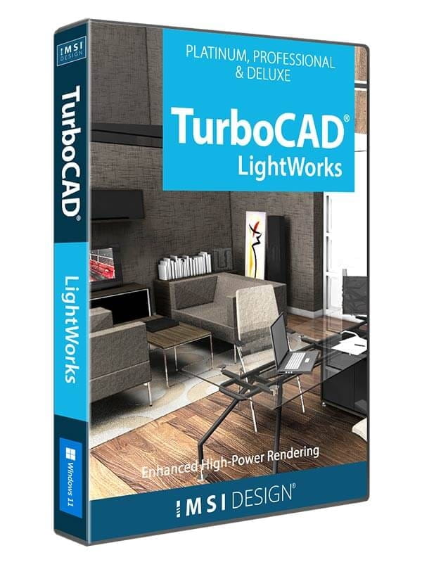 IMSI Design LightWorks Plug-in for TurboCAD 2023 00LPTXX23