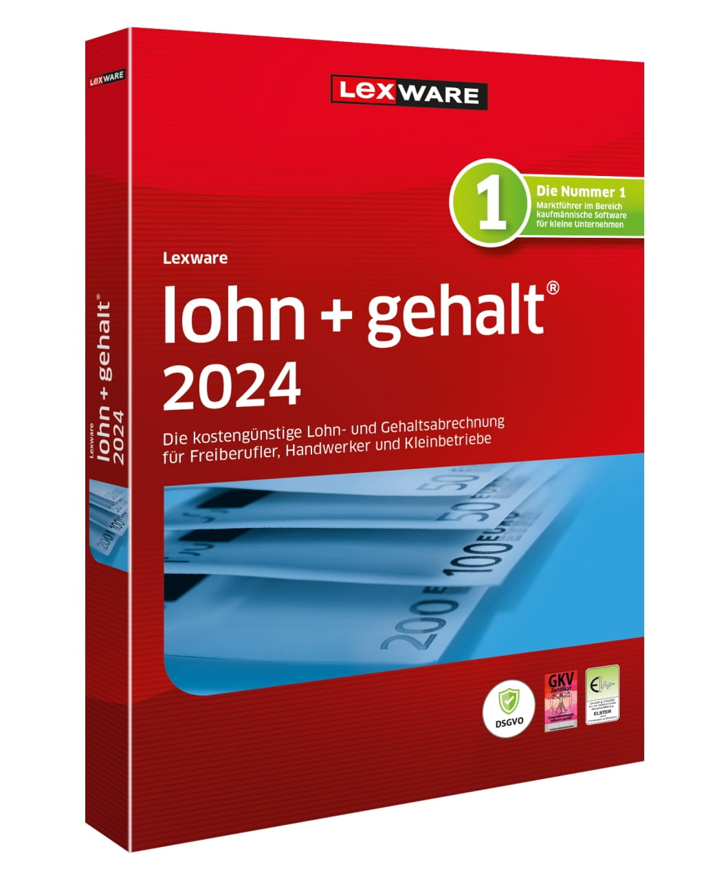 Lexware Lohn + Gehalt 2024 Plus Abonnement P27550-01