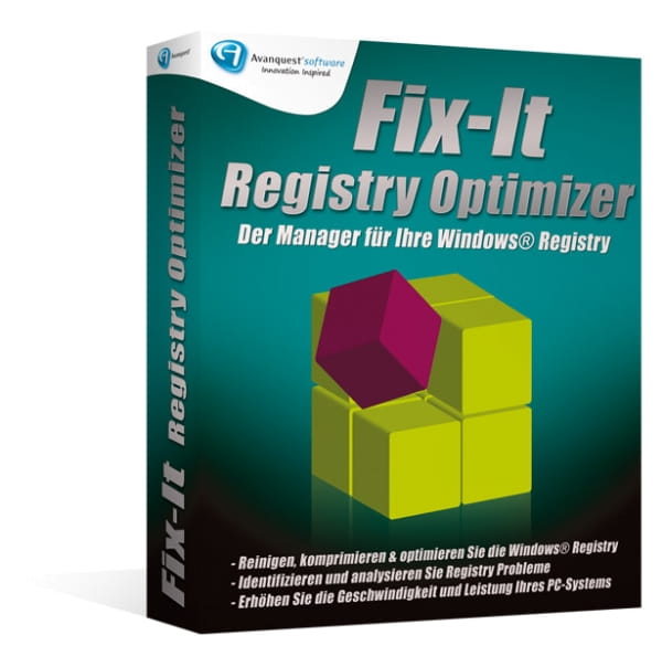 Avanquest Fix-It Registry Optimizer