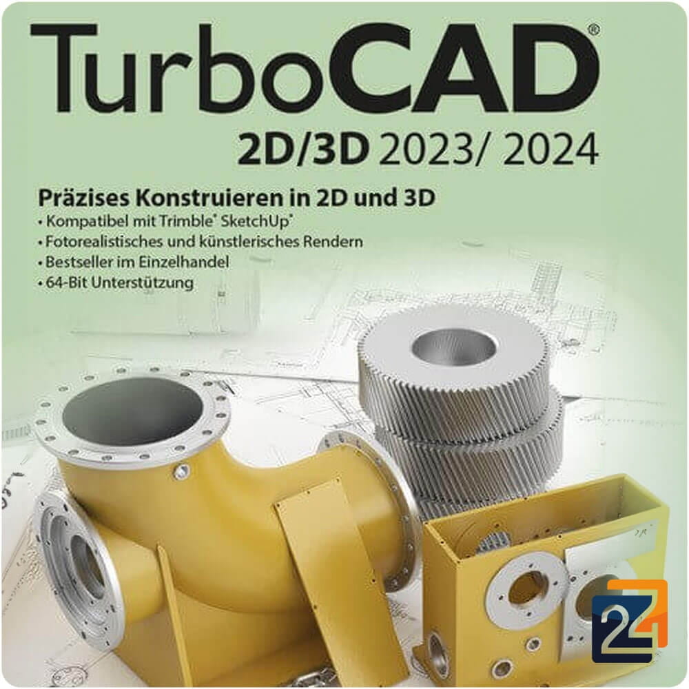 TurboCAD 2D/3D 2023/2024 TC82773-ESD