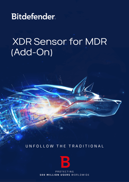 Bitdefender XDR Sensor for MDR (Add-On)
