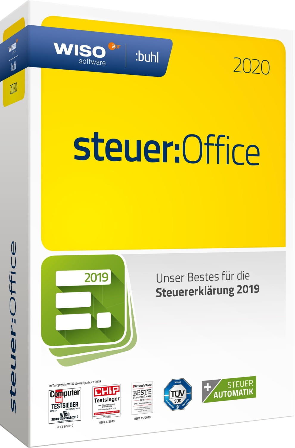 WISO Steuer:Office 2020, Für Die Steuererklärung 2019, Download ...