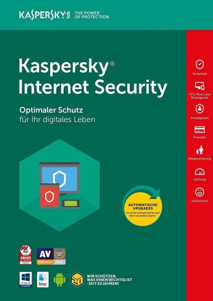 Kaspersky Internet Security 2018 günstig kaufen