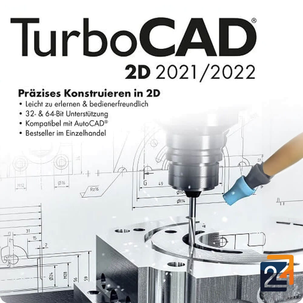 TurboCAD 2D 2021/2022 TC-82698-LIC