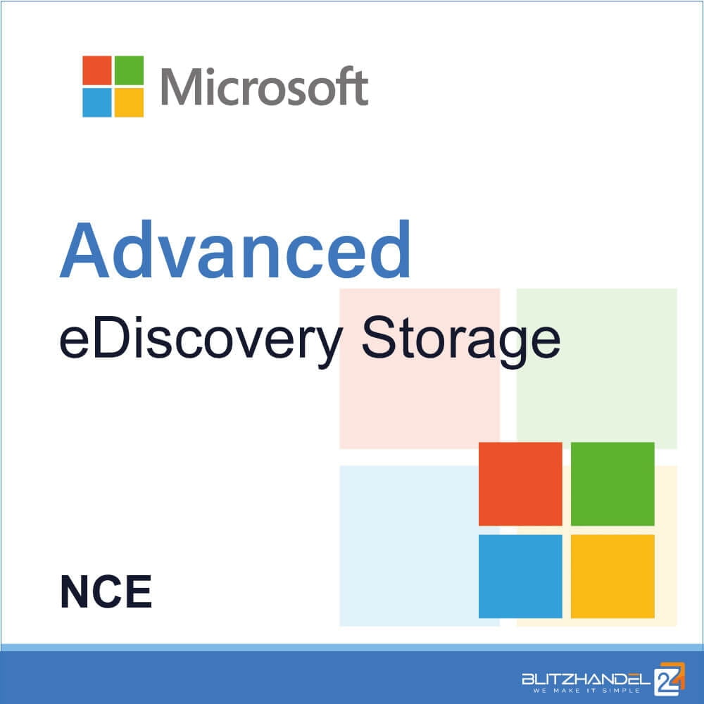 Microsoft Co Advanced eDiscovery Storage (NCE) CFQ7TTC0LHQD:0001