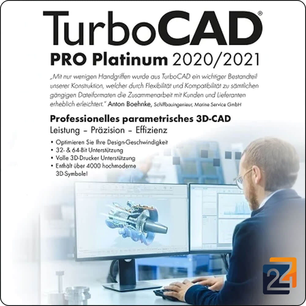 TurboCAD Pro Platinum 2020/2021 TC-82567-LIC