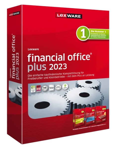 Lexware Financial Office Plus 2023, 365 Tage Laufzeit, Download