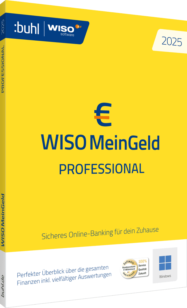 BUHL WISO Mein Geld Professional 2025 DL42952-25