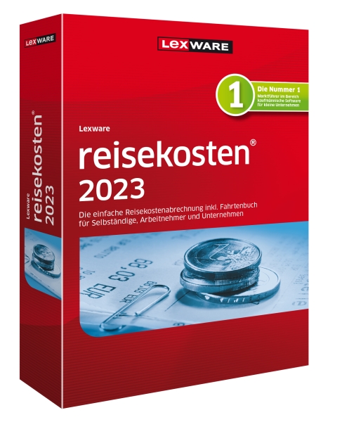 Lexware Reisekosten 2023, 365 Tage Laufzeit, Download