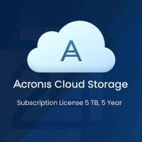 Acronis Cloud Storage Subscription License 5 TB, 5 Year