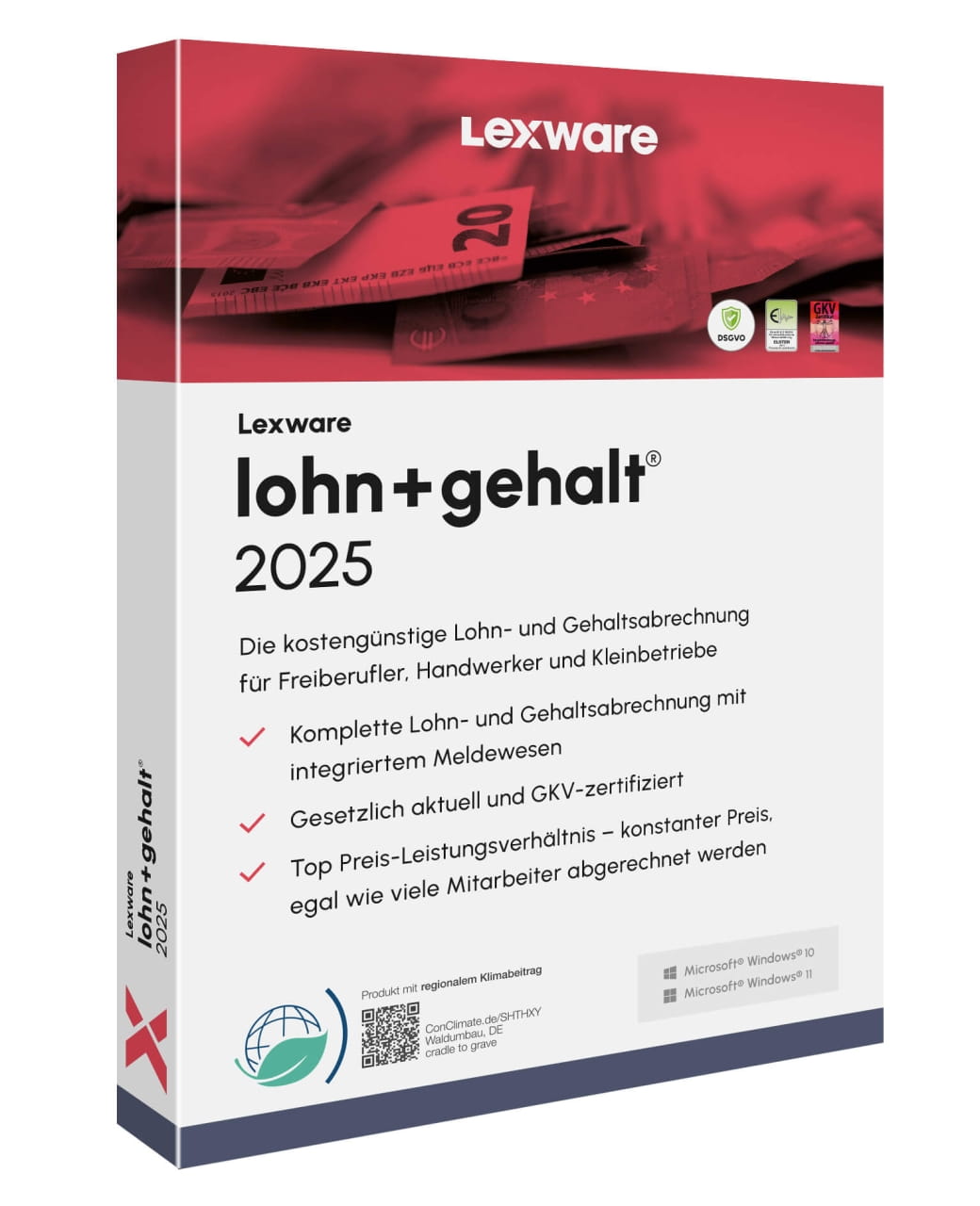 Lexware Lohn + Gehalt 2025 Basis Abonnement 09002-2043