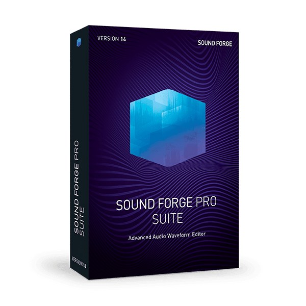 SOUND FORGE Pro 14 Suite