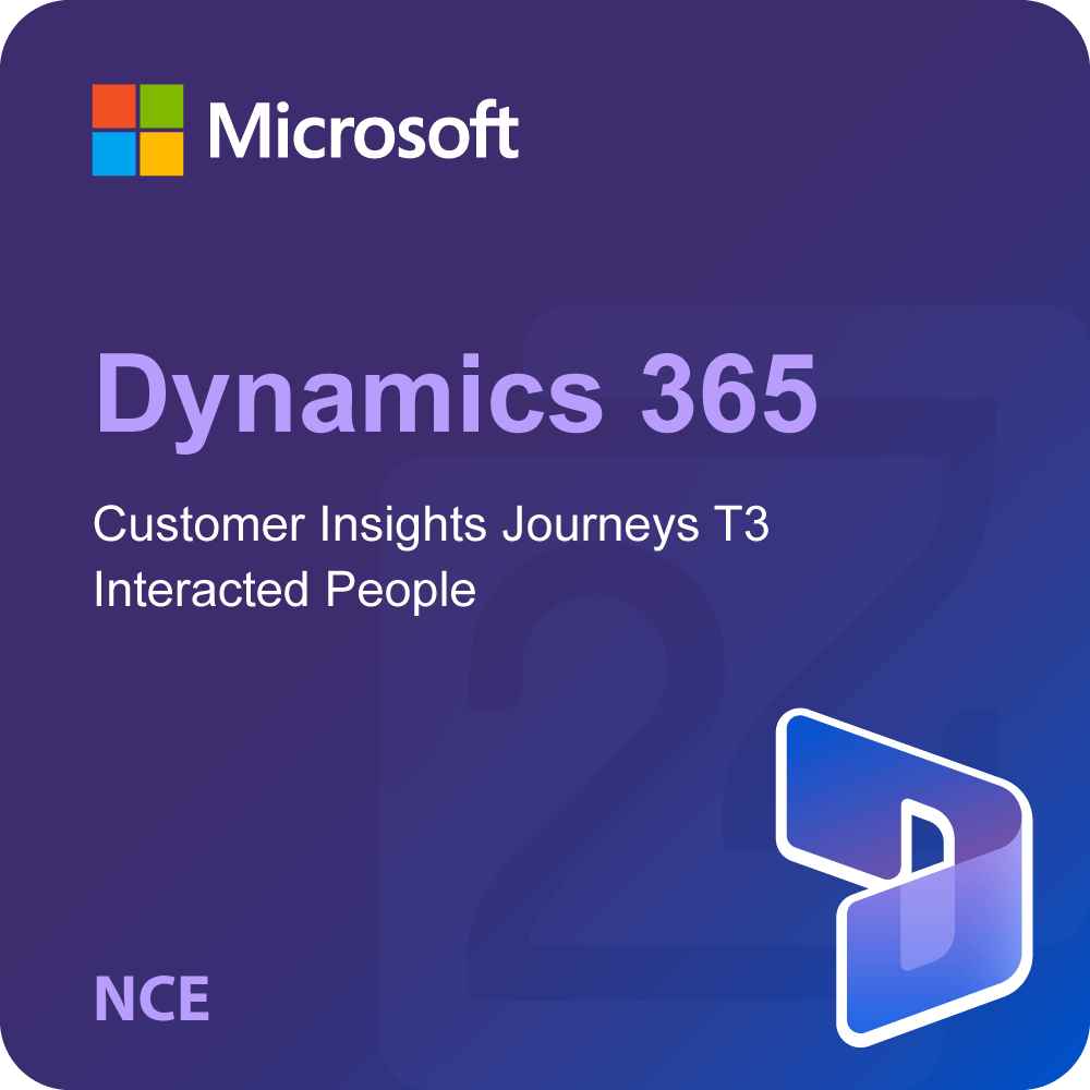 Microsoft Dynamics 365 Customer Insights Journeys T3 Interacted People ...