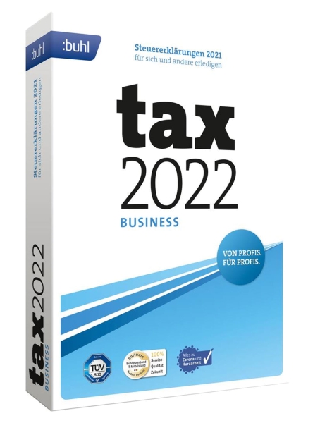Tax 2022 Business, für die Steuererklärung 2021, Download