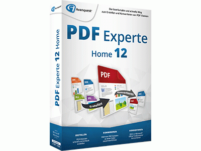 Avanquest eXpert PDF 12 Accueil