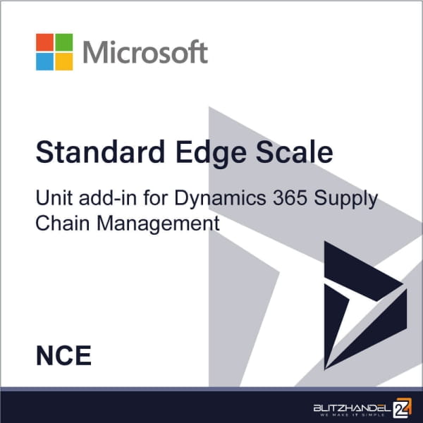 Standard Edge Scale Unit add-in for Dynamics 365 Supply Chain Management (NCE) 