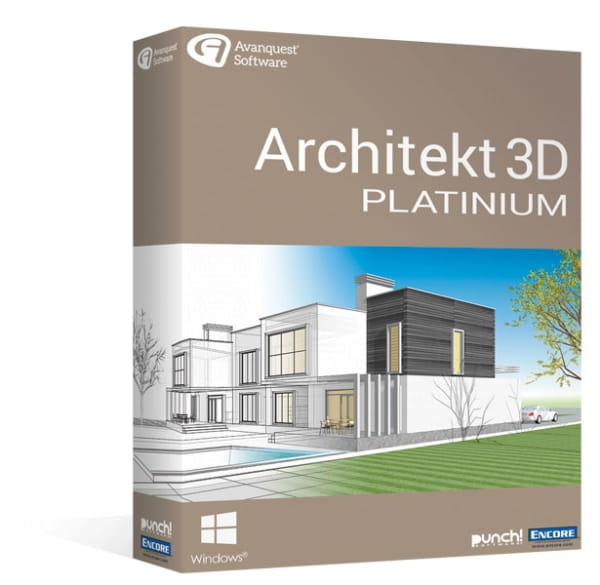 Avanquest Architect 3D 20 fenêtres en platine