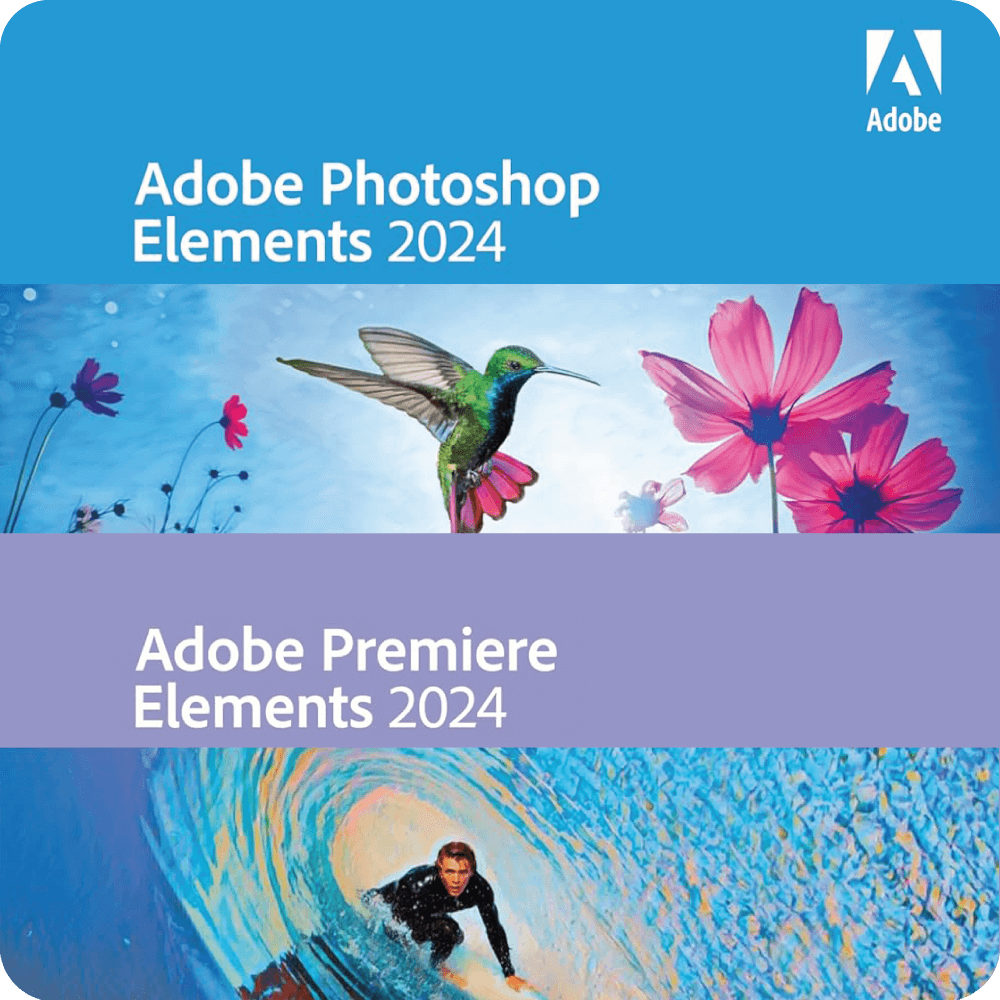 Adobe Elements 2024 + Premiere Elements 2024 Win/MAC