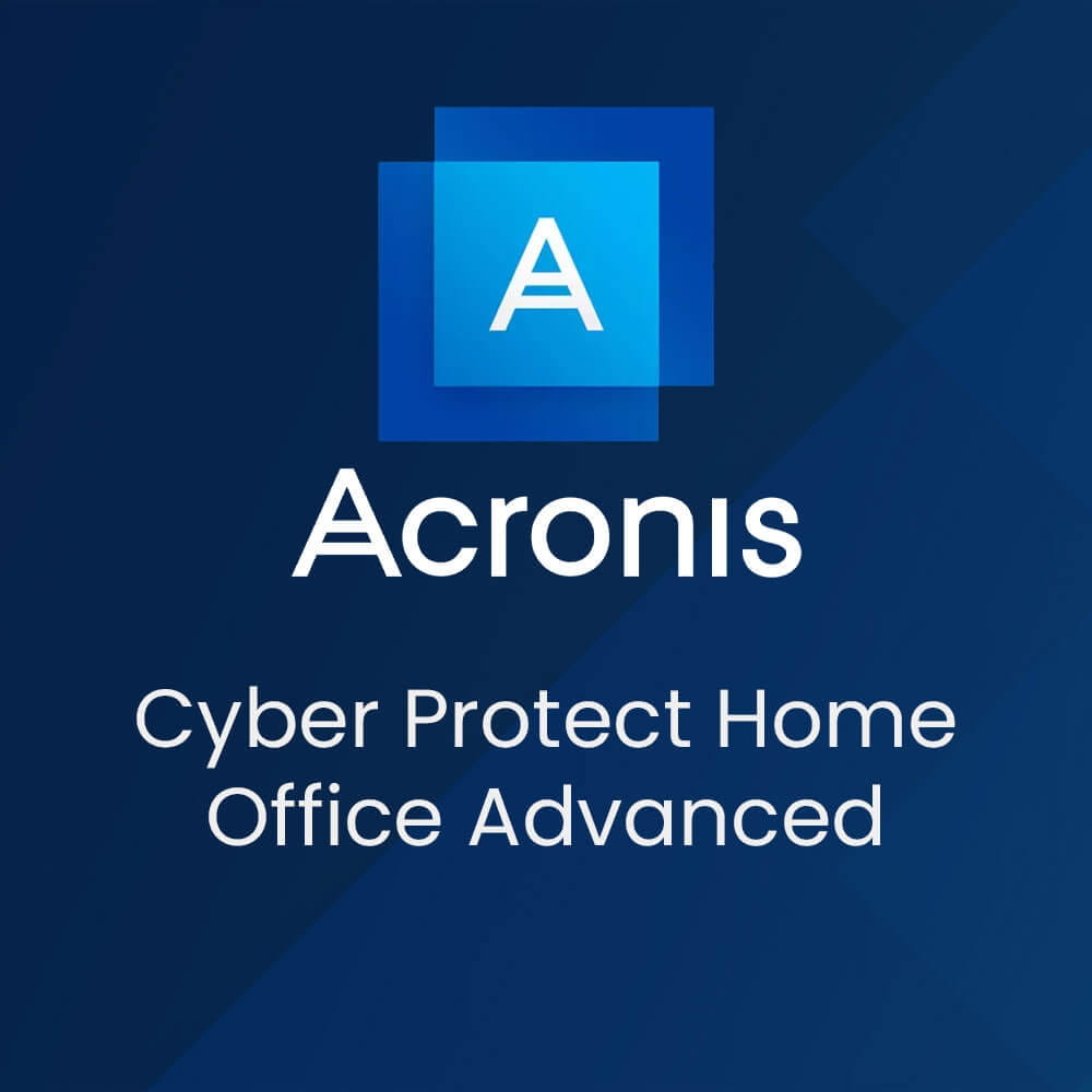 Acronis Cyber Protect Home Office Advanced 50 GB Cloud Storage 1 Dispositivo / 1 Anno