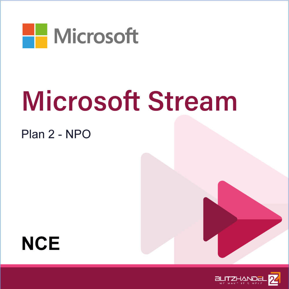 Stream Plan View Microsoft Stream Plan 2 for Office 365 Add-On - NPO (NCE)