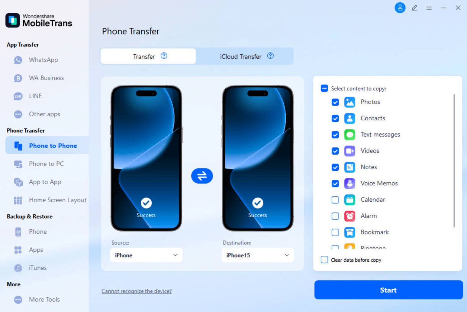 fonetransfer