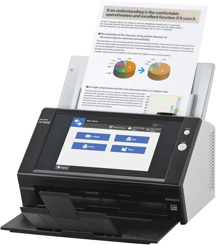 Ricoh N7100E Netzwerk-Dokumentenscanner