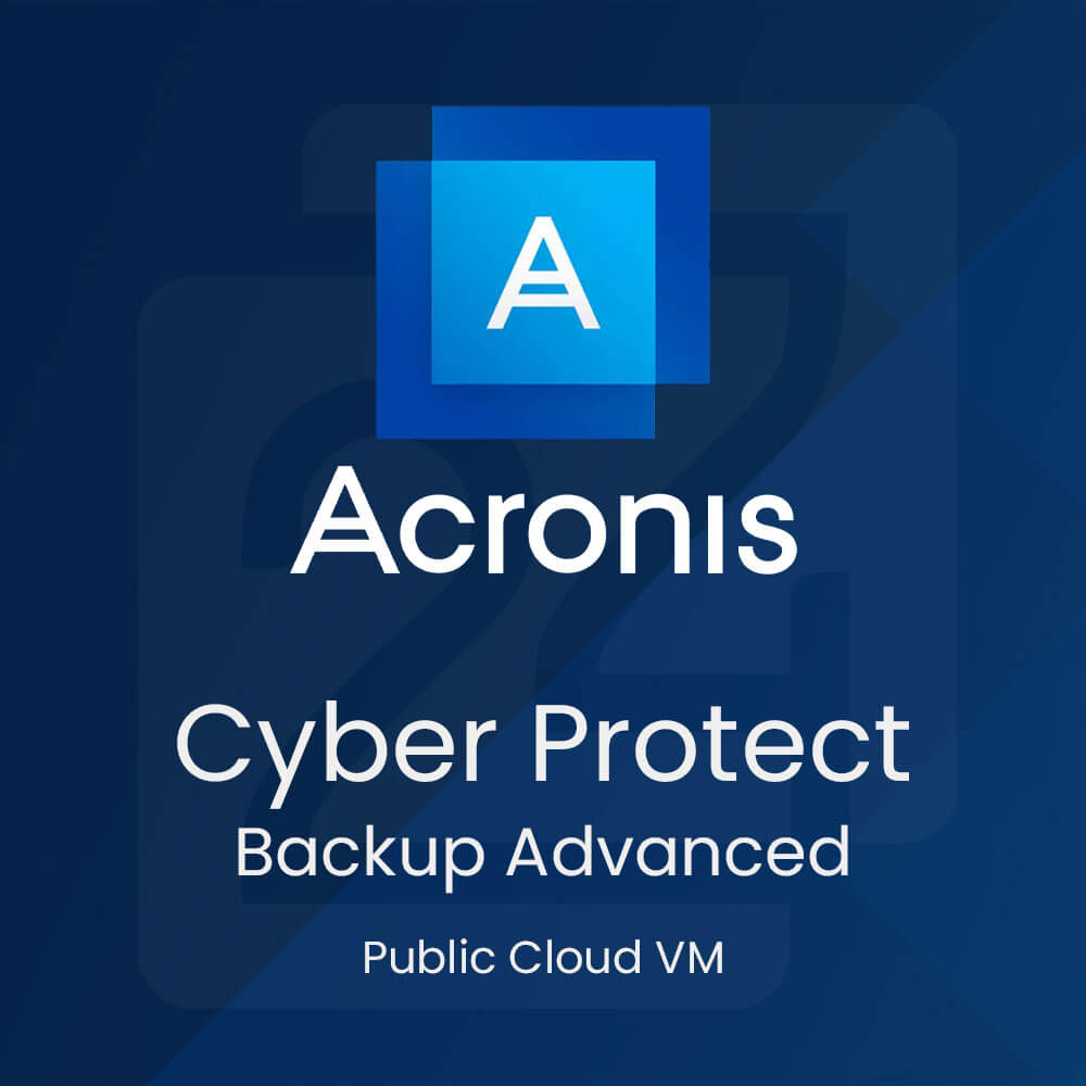 Acronis Cyber Protect - Backup Advanced Public Cloud VM | 3 Years Renewal