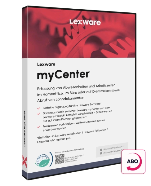 Lexware myCenter Lizenzen pro/prem 2025 ABO