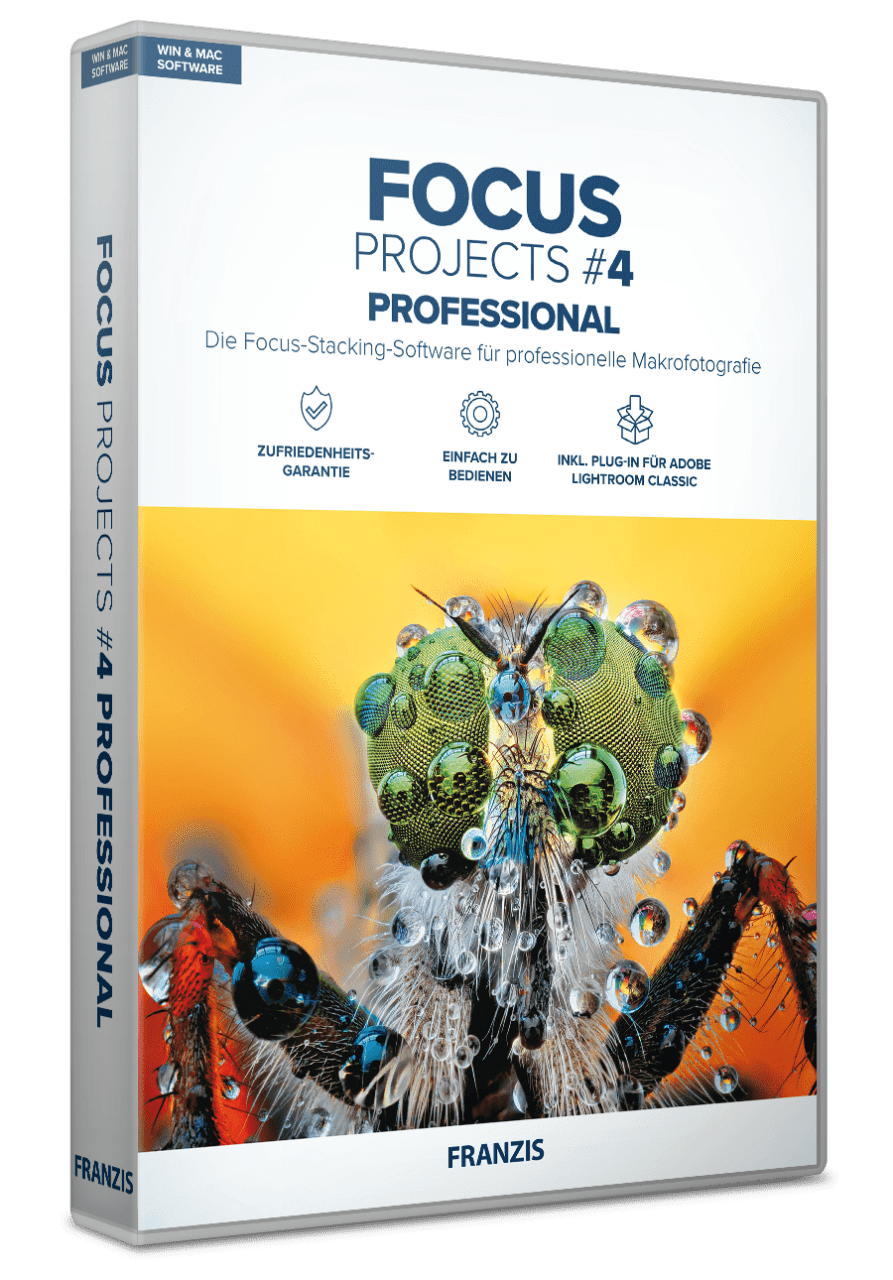 Franzis FOCUS projects 4 professional Win/MAC