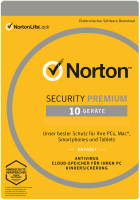 Symantec Norton Security Premium 3.0, 10 Geräte