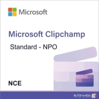 Microsoft Clipchamp Standard - NPO (NCE)
