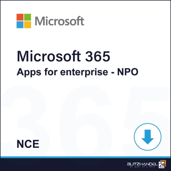 Microsoft 365 Apps for enterprise - NPO (NCE)
