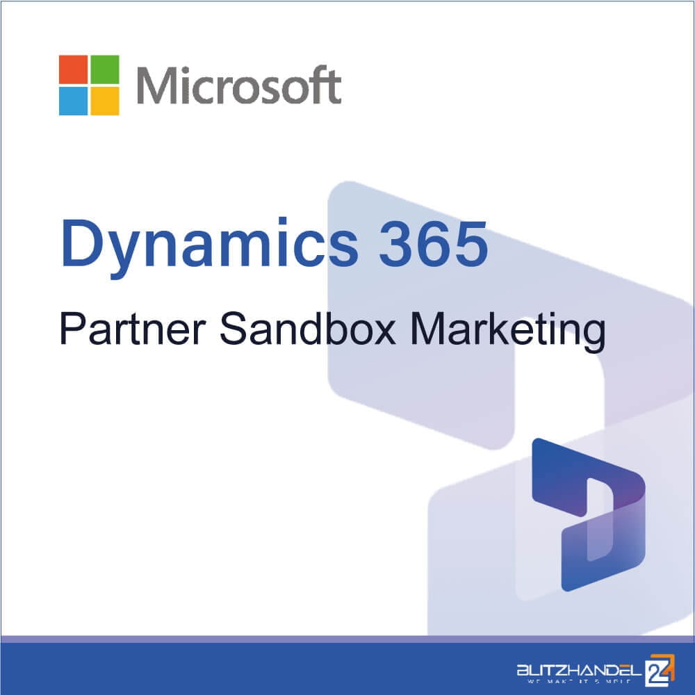 Microsoft Co Dynamics 365 Partner Sandbox Marketing