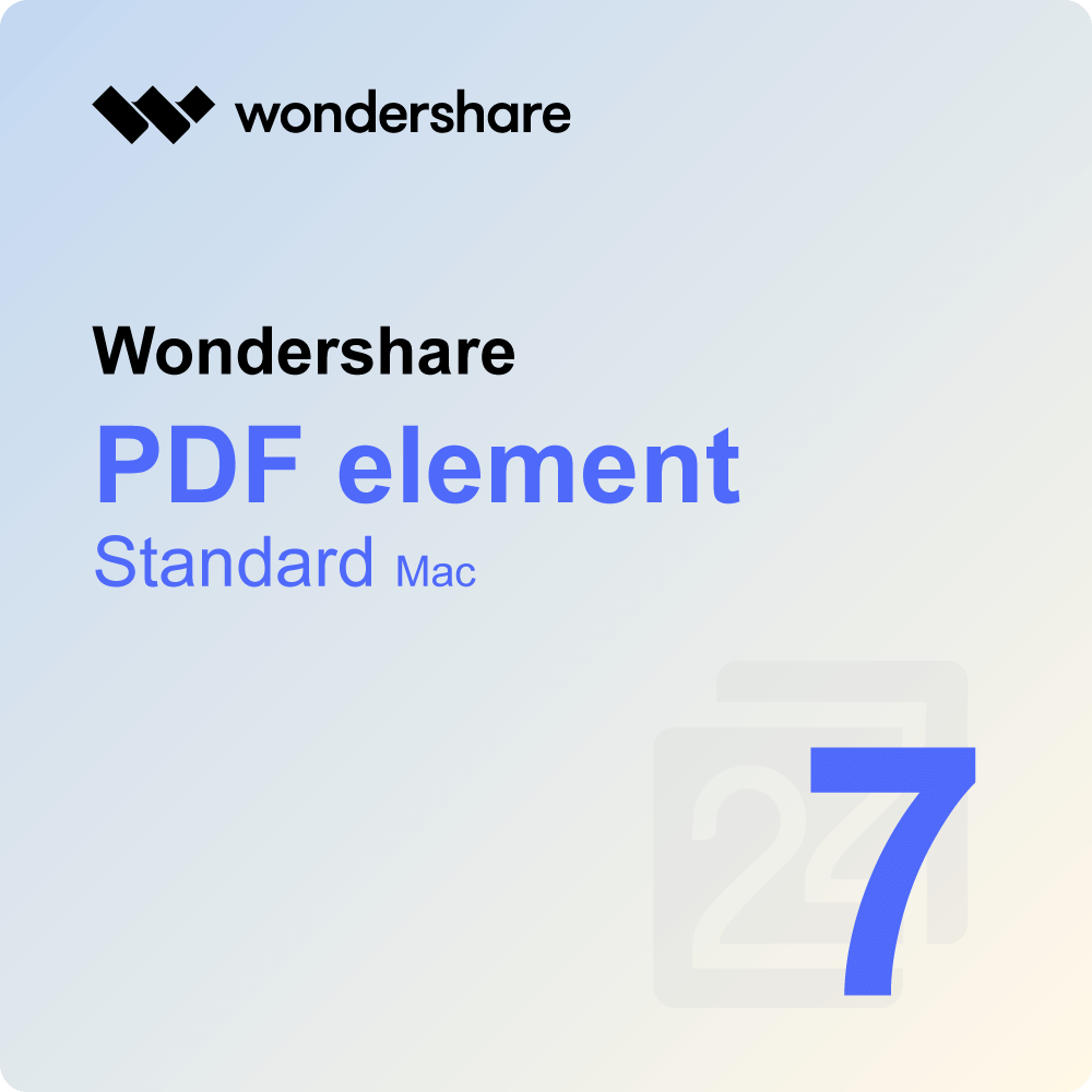 Wondershare pdf element 7 standard mac
