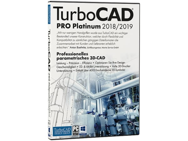 TurboCAD Pro Platinum V2018/2019