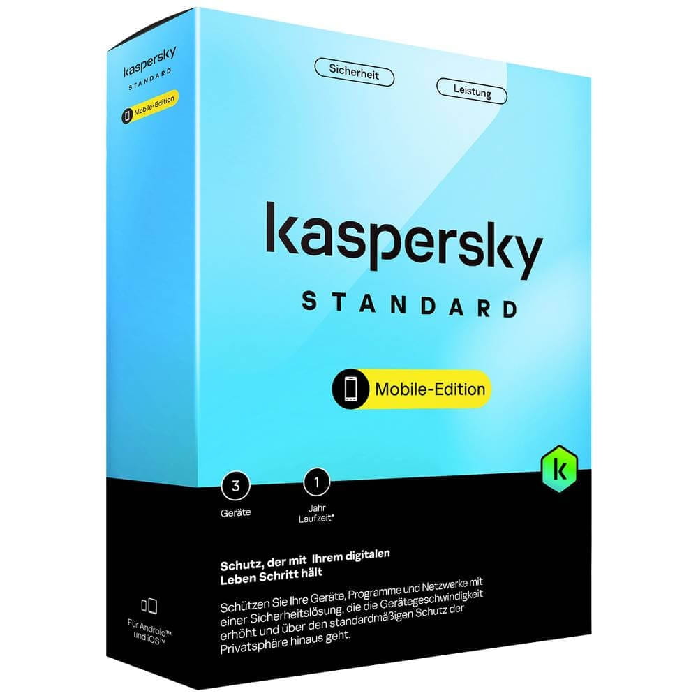 Kaspersky Standard Mobile Edition 1 Dispositivo / 1 Anno