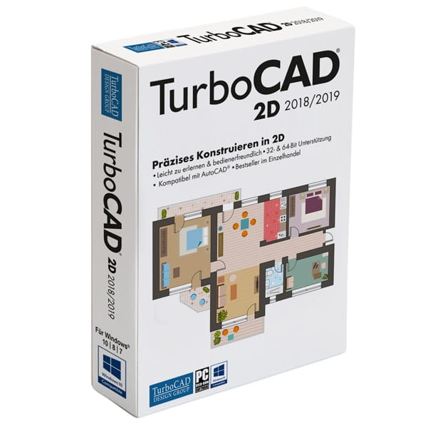 TurboCAD 2D 2018/2019 TC-82471-LIC