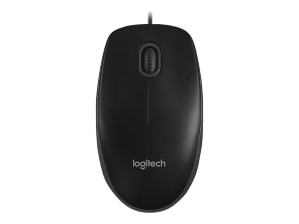 Logitech B100 Optische Maus, schwarz