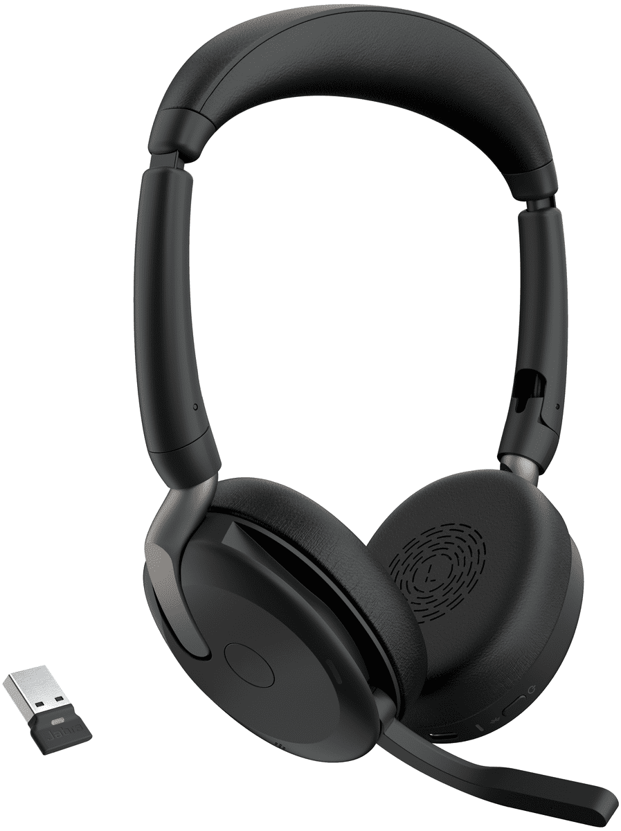 Jabra Evolve2 65 Flex Binaural / Stéréo UC (Universal Communications) USB-A