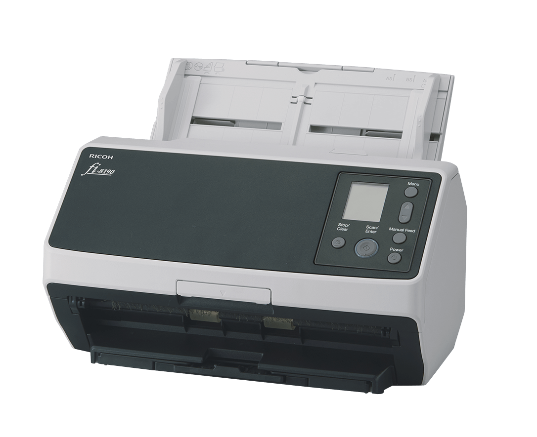 Ricoh (Fujitsu) fi-8190 scanner de documents pour groupes de travail avec prise en charge TWAIN / ISIS
