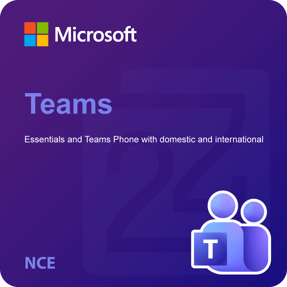 Microsoft Teams Essentials and Teams Phone with domestic and ...